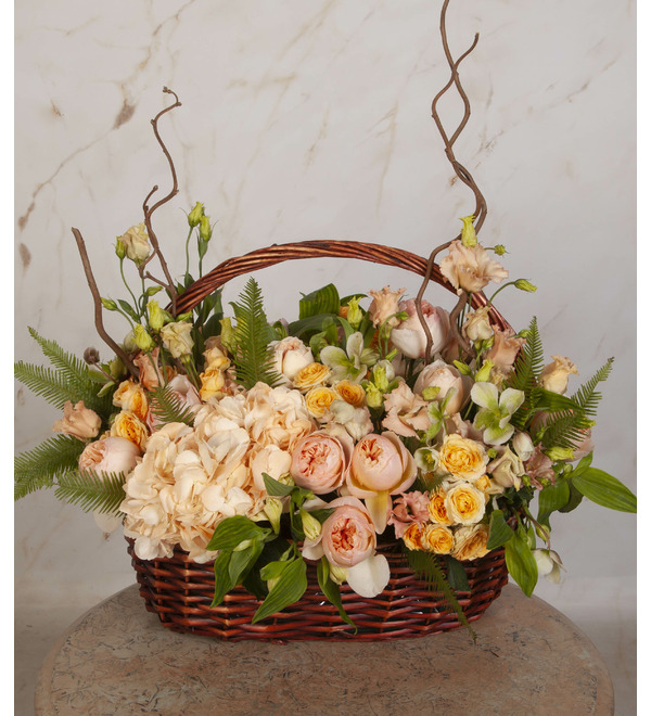 Композиция Кремовый сад – фото № 1