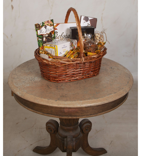 Подарочная корзина Сладкая коллекция – фото № 4