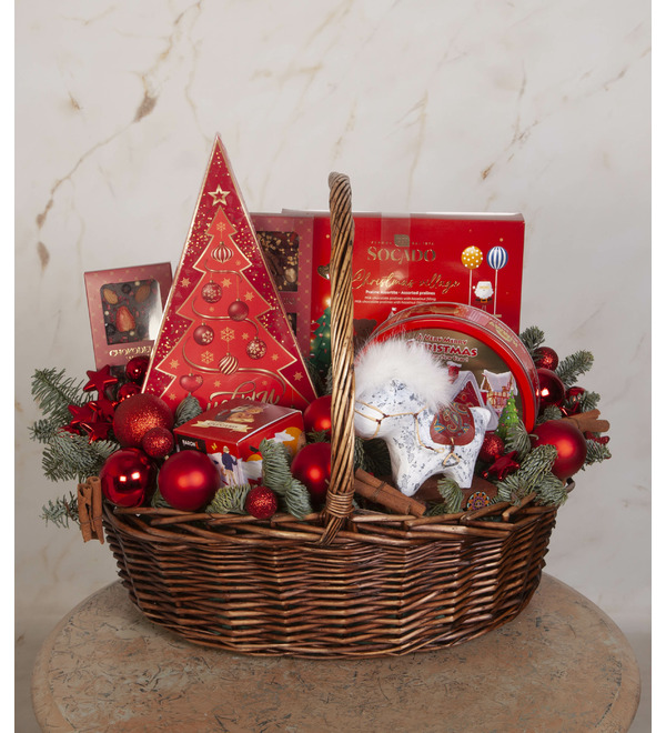 Подарочная корзина Рождественское чудо – фото № 1