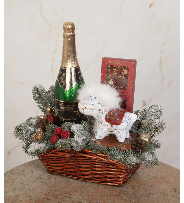 Подарочная корзина Новогодние фантазии – фото № 3