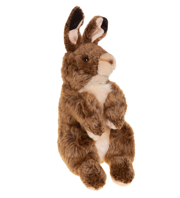 Мягкая игрушка Кролик коричневый (25 см) – фото № 3