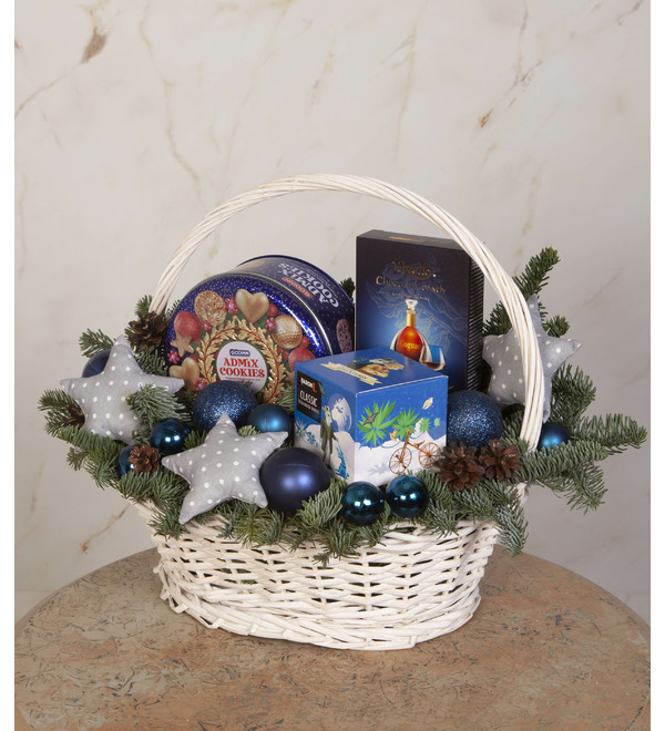 Подарочная корзина Новогодние сапфиры – фото № 3