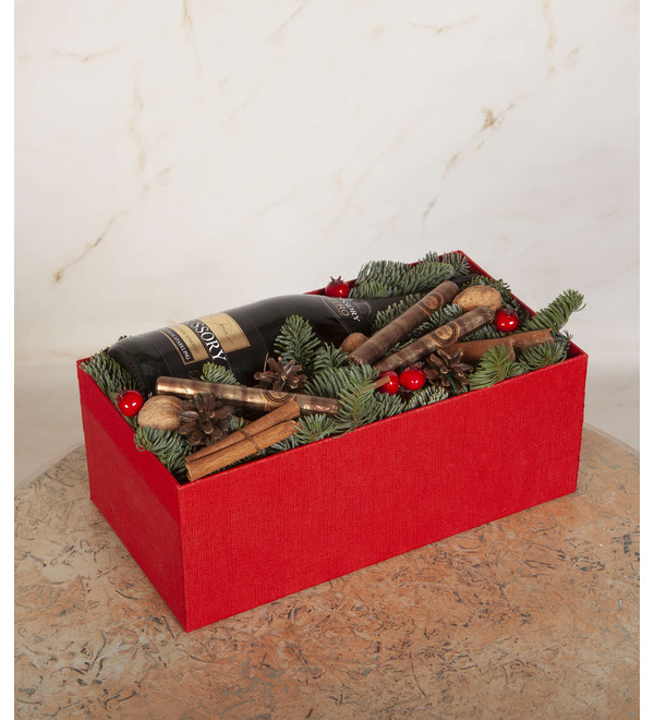 Подарочная коробка Встретить Новый Год – фото № 1