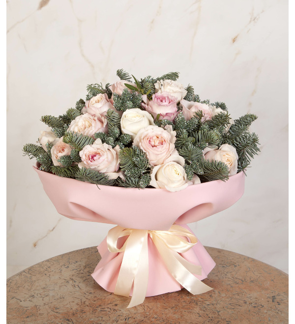 Букет-соло Зимний блеск (15,25,35,51,75 или 101) – фото № 3