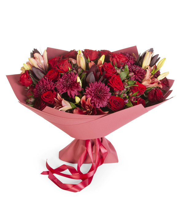 Букет-оркестр Вспышка чувств – фото № 5