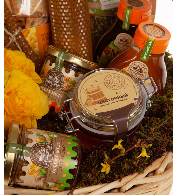 Gift basket Honey and herbs – photo #2