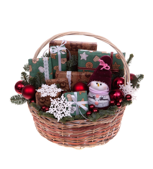 Gift basket Snowman – photo #5