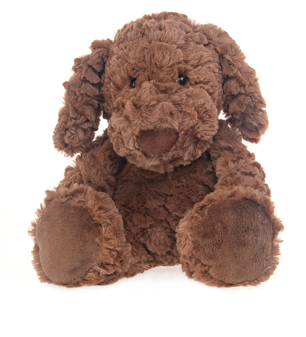 Soft toy Dog Cappuccino (33cm) – photo #1