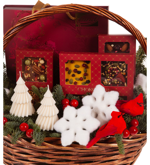 Подарочная корзина Снежный лес – фото № 2