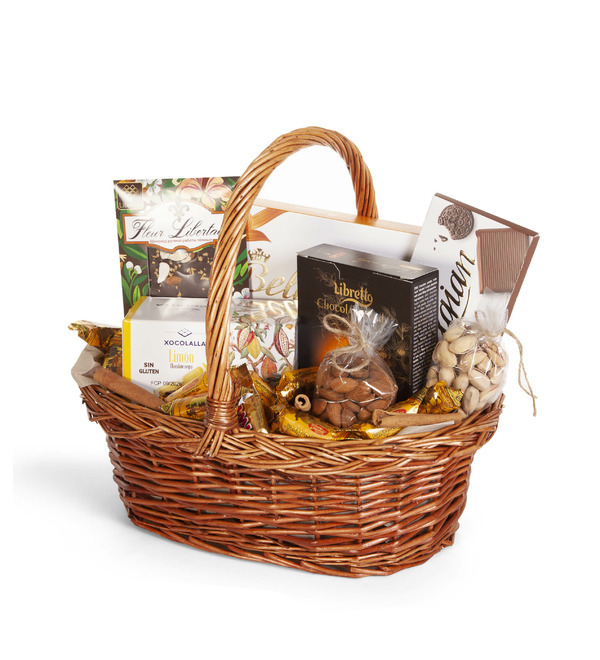 Подарочная корзина Сладкая коллекция – фото № 5