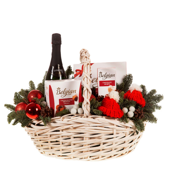 Подарочная корзина Праздничный наряд – фото № 2