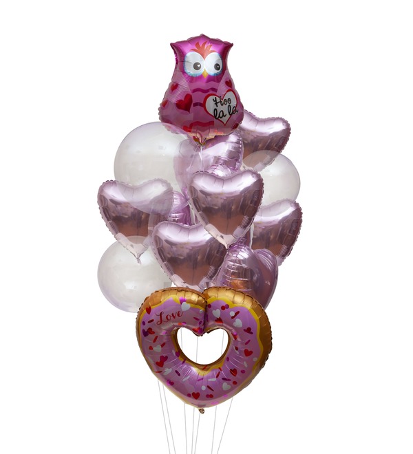 Bouquet of balloons Coquette – photo #1