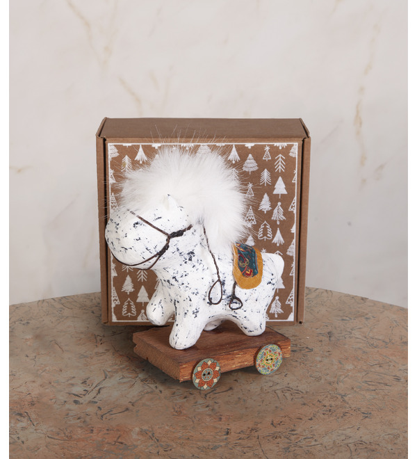 Декоративная лошадка ручной работы Удача – фото № 1