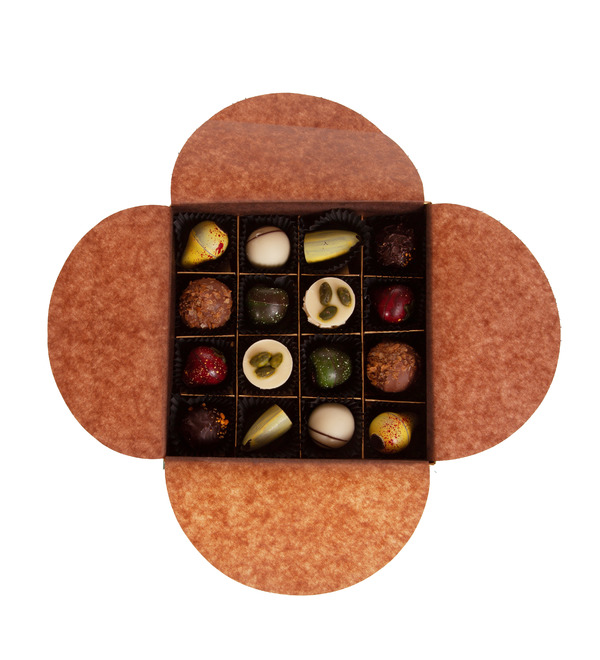 Конфеты ручной работы из бельгийского шоколада Аморе Море – фото № 1