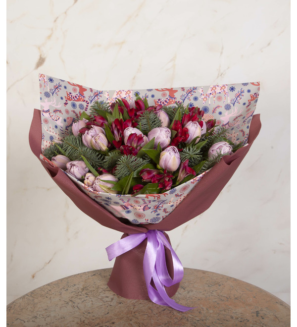 Букет-дуэт Предвкушение праздника – фото № 1