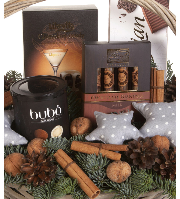 Подарочная корзина Тёплый вечер – фото № 2