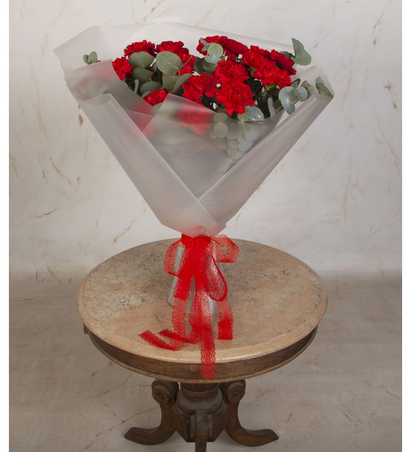 Букет-соло Пылающий сад (15,25,35 или 51) – фото № 4