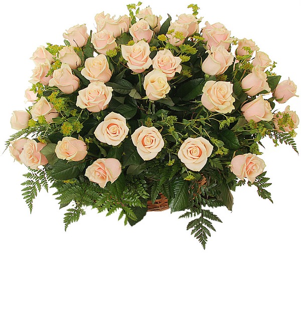 Композиция из 101 розы Изысканный комплимент MH55 ANT – фото № 3