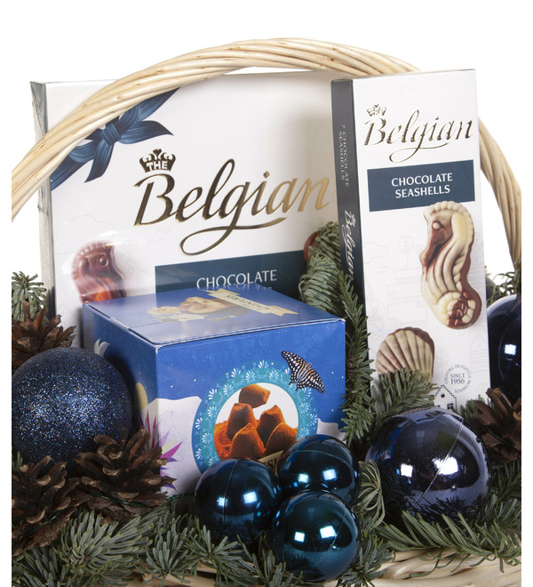 Подарочная корзина Снежное мерцание – фото № 2