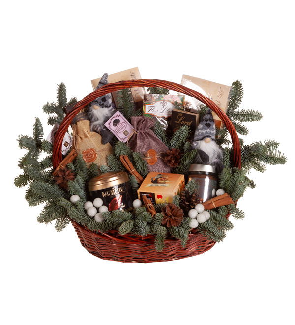Gift basket Christmas gnomes – photo #5