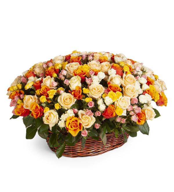 Композиция Охапка роз – фото № 5