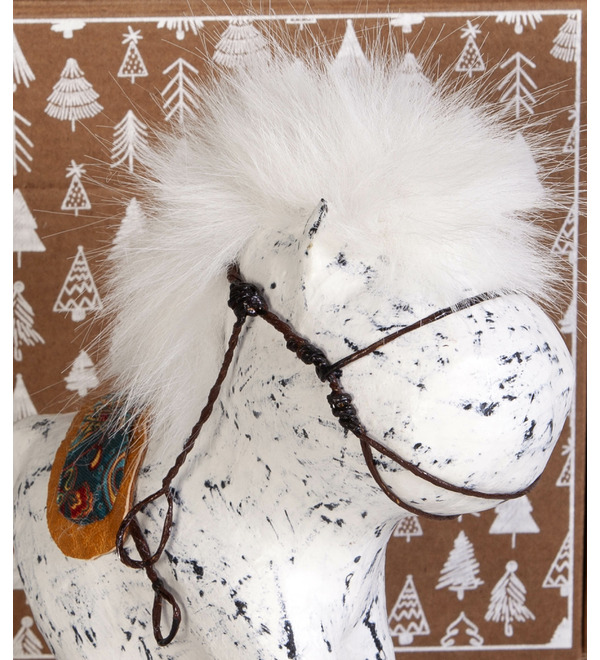 Декоративная лошадка ручной работы Удача – фото № 2