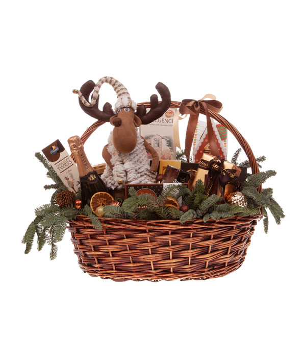Gift basket Happy Christmas – photo #4