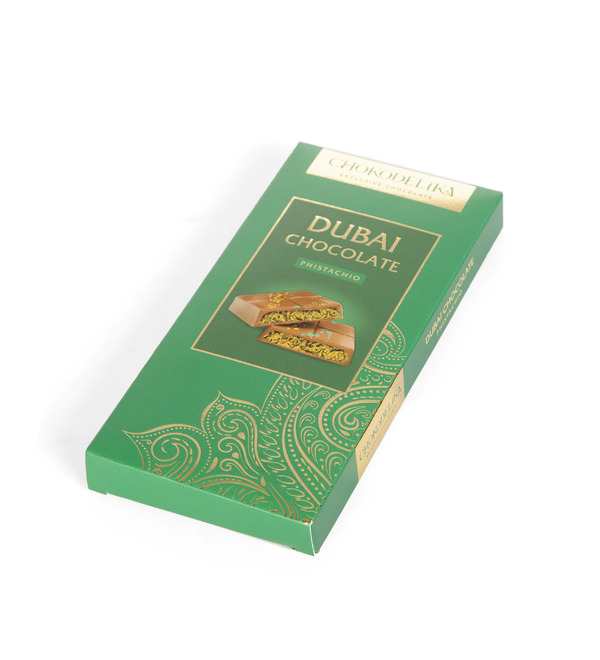 Шоколад молочный Dubai Pistachio – фото № 2