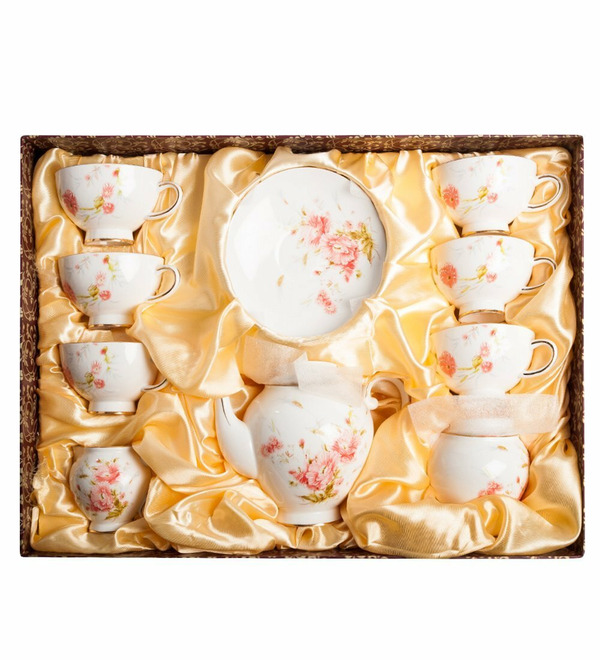 Tea set for 6 persons Santa Magdalena (Pavone) – photo #5