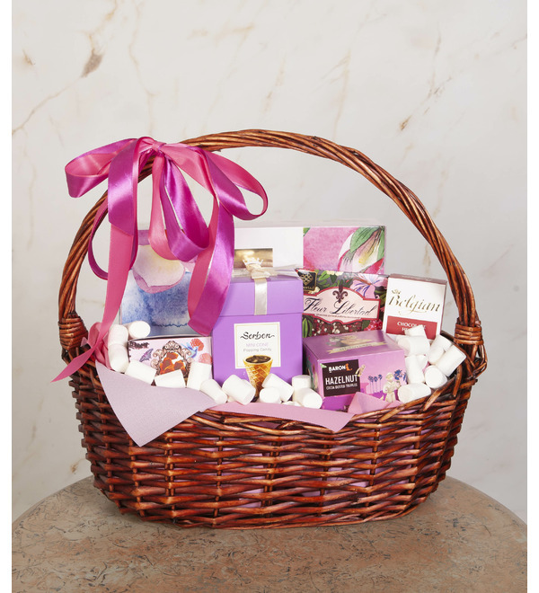 Подарочная корзина Счастье и радость – фото № 1