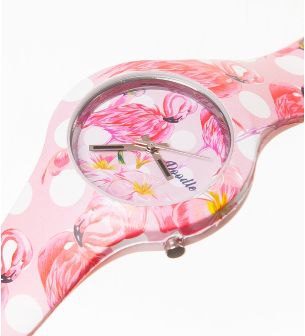 Часы Doodle Фламинго – фото № 2