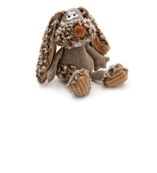 Soft toy Hare Mason (27 cm) – photo #1
