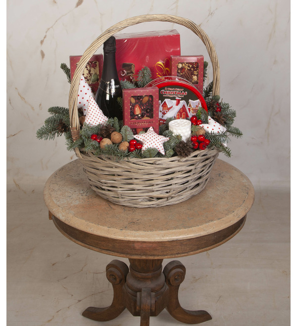 Подарочная корзина Праздничный круговорот – фото № 4