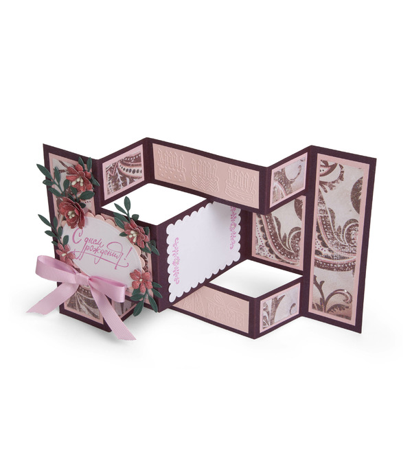 Открытка ручной работы С Днём Рождения! OTK3760 – фото № 2