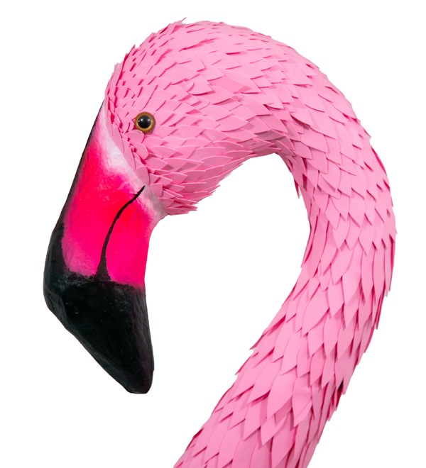 Композиция Экзотический фламинго (высота 1,2 метра) – фото № 4