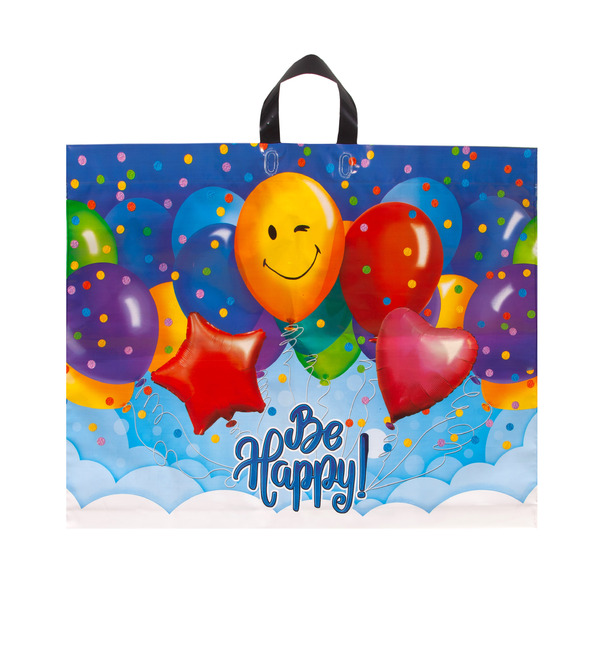 Gift bag large Be Happy! – photo #1