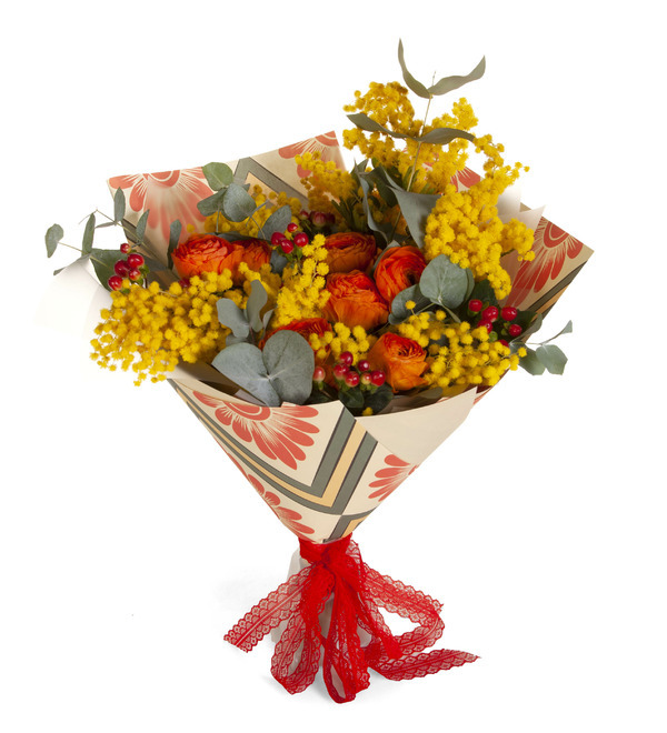 Букет-трио Тепло твоих объятий – фото № 5