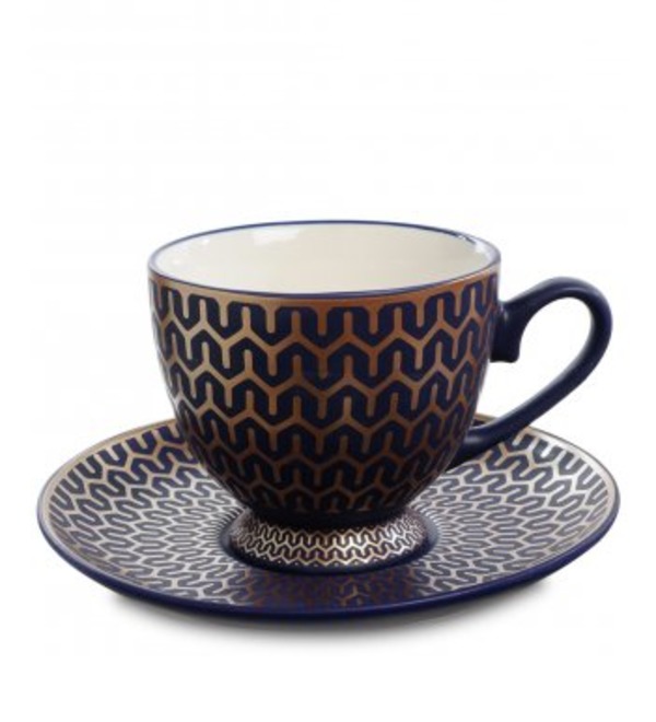 Cup Elite with a saucer in a gift box – photo #1