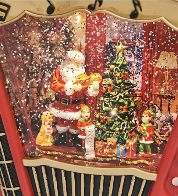 Новогодняя миниатюра с подсветкой Аккордеон – фото № 4