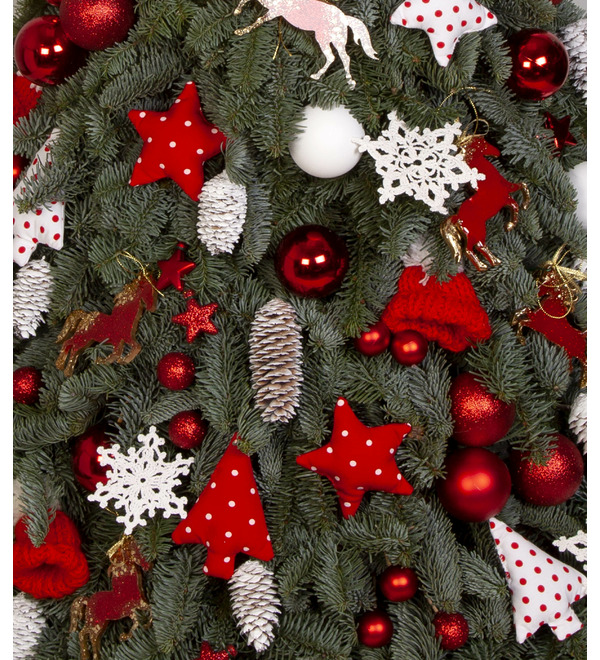 Ёлка премиум Огненная лошадь (110,150 или 200 см) – фото № 2