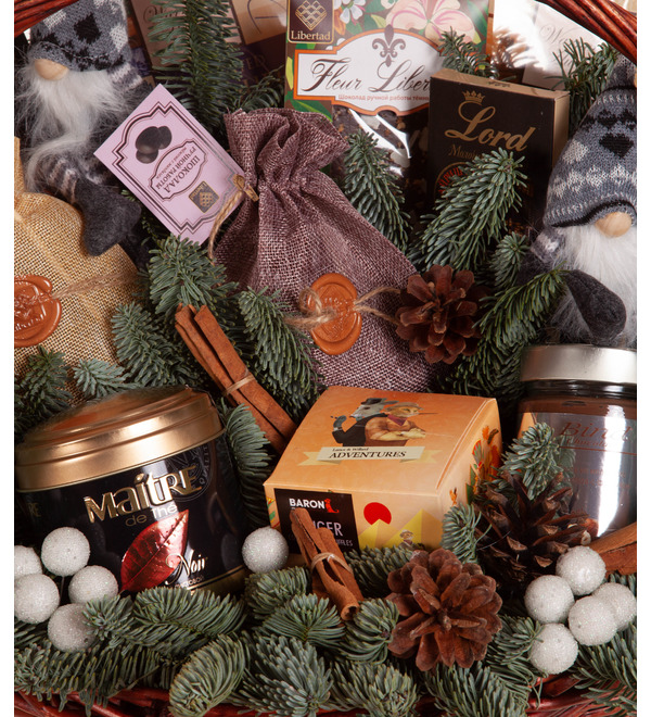 Gift basket Christmas gnomes – photo #3
