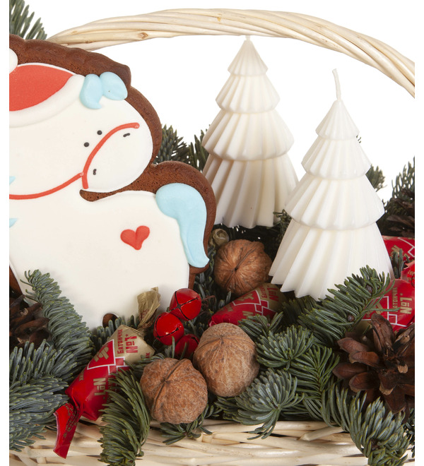 Подарочная корзина Милая лошадка – фото № 2