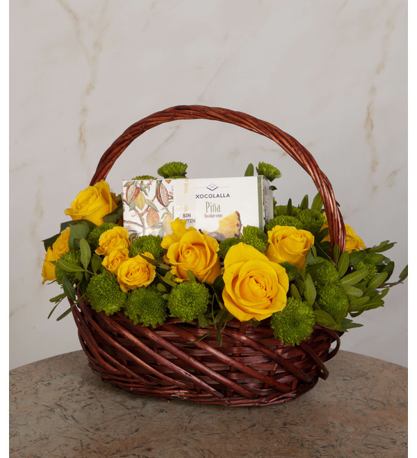 Подарочная корзина Сладкий момент – фото № 1