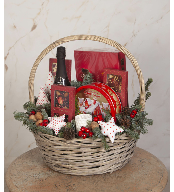 Подарочная корзина Праздничный круговорот – фото № 3