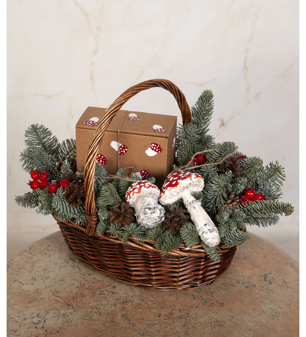 Подарочная корзина Необычный сюрприз – фото № 1