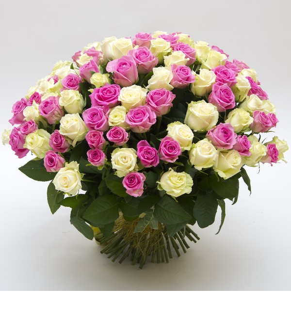 Bouquet (101 roses) RUKR3 WES – photo #1