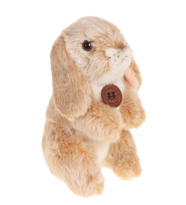 Мягкая игрушка Кролик кремовый (25 см) – фото № 1