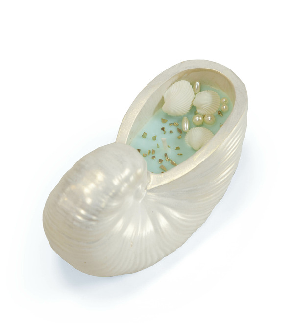 Свеча-статуэтка ручной работы Морской житель – фото № 1