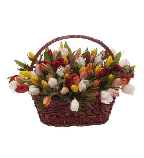 Composition Bright tulips (51,101 or 201) – photo #4