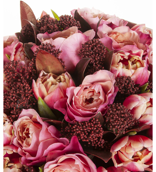 Букет-трио Розовый шарм – фото № 2